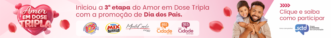 Banner Amor em Dose Tripla – Dia dos Pais