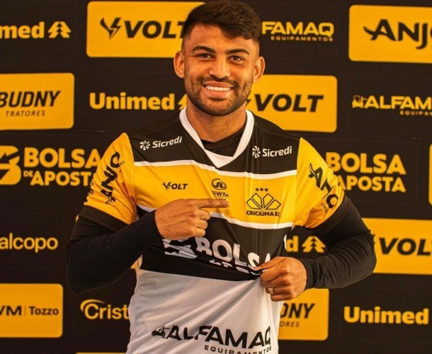 Criciúma confirma retorno de Ronald para reforçar equipe na Série B - Foto: João Vitor Pereira/ Criciúma E.C.