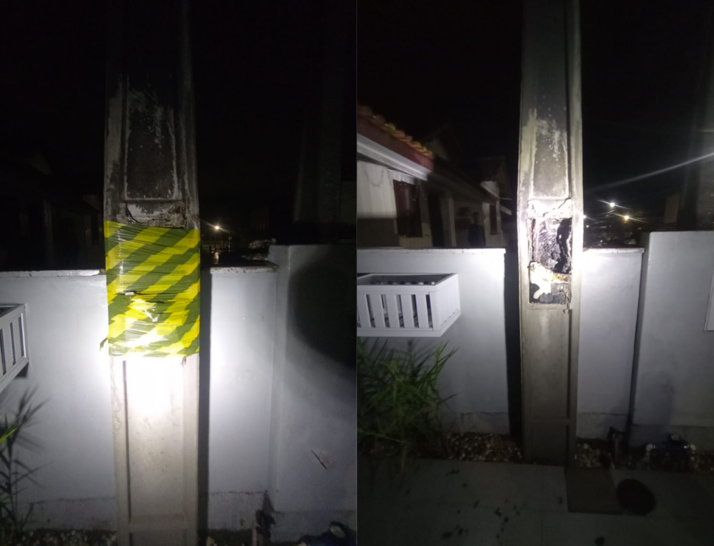 Curto-circuito assusta moradores e provoca incêndio em empresa de Tubarão