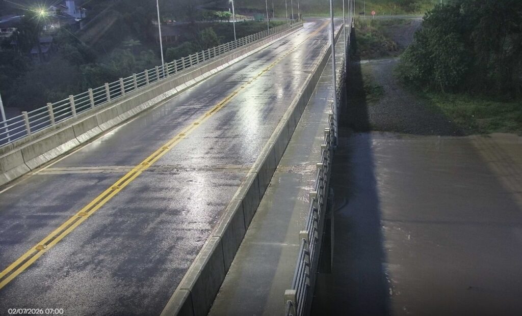 Defesa Civil atualiza situação do Rio Tubarão após forte temporal