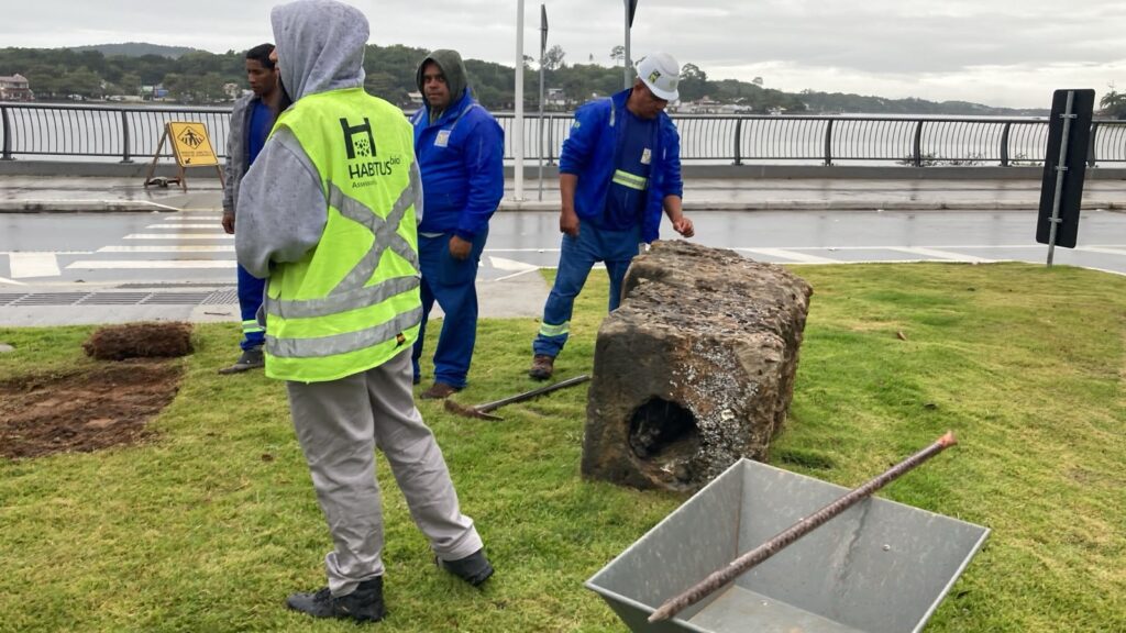 Descoberta histórica surpreende em obra da nova ponte da Lagoa em Florianópolis