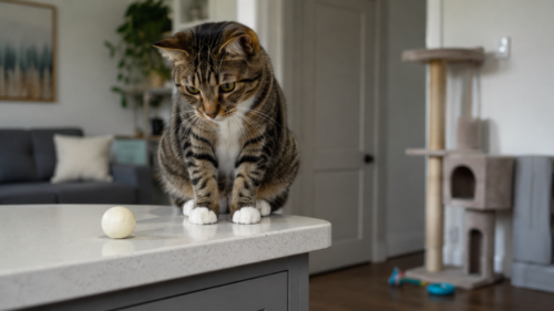 Gato derruba coisas? 10 motivos e como resolver