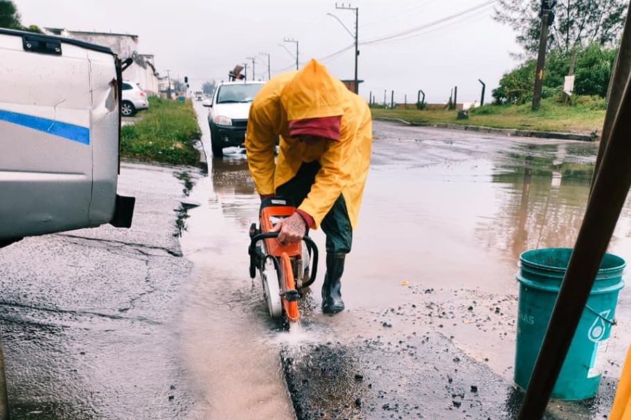 Imbituba registra 63 milímetros de chuva; veja como está a situação na cidade