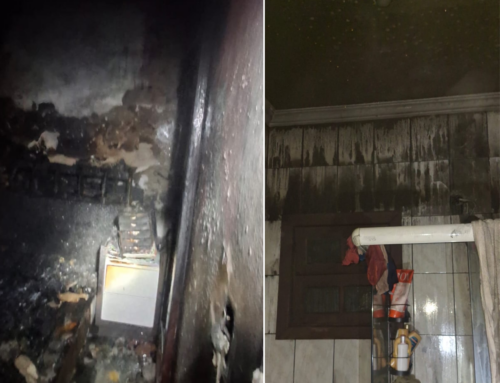 Incêndio atinge casa em Florianópolis e mobiliza bombeiros durante a noite