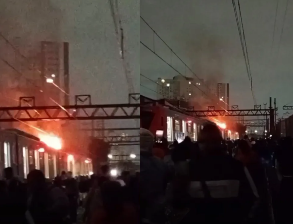 Incêndio em trem paralisa linhas em São Paulo e provoca caos no transporte