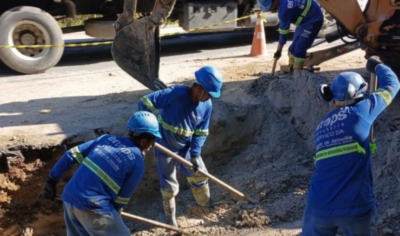 Joinville: abastecimento de água começa a ser normalizado após manutenção emergencial