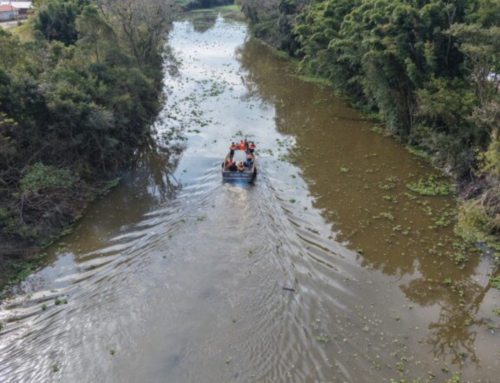 Limpeza do Rio da Madre avança em Tubarão e já alcança 40% da obra