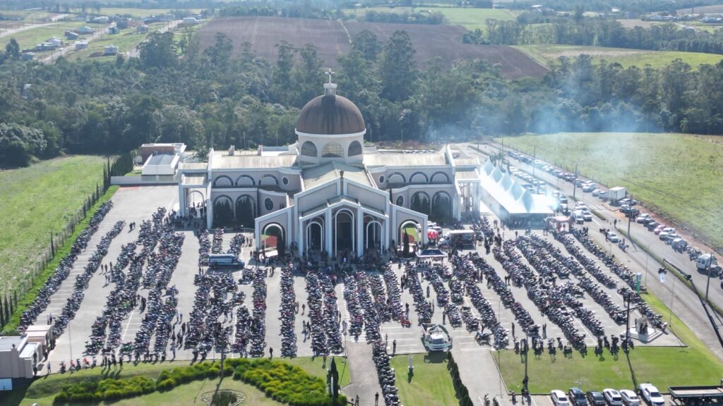 Mais de 6 mil pessoas lotam Romaria dos Motociclistas e surpreendem organização em Içara