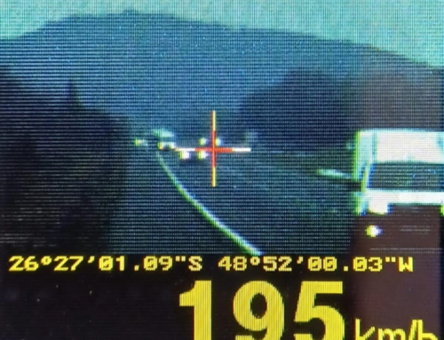 Motorista é flagrado a 195 km/h em trecho em obras da BR-280 em SC