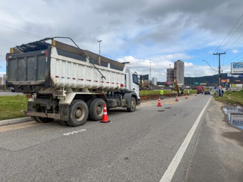 Mudança no acesso à BR-101 entra em nova fase e pode alterar trânsito em Balneário Camboriú