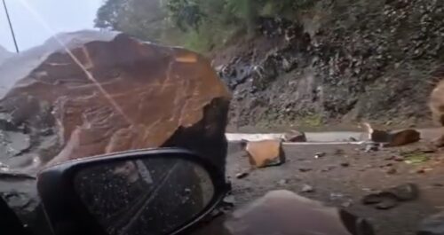 Serra do Rio do Rastro é interditada após queda de barreiras bloquear a SC-390