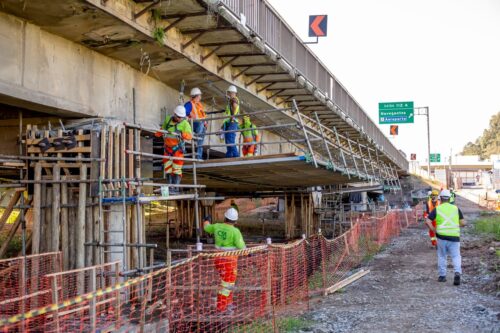 Obras na ponte entre Itajaí e Navegantes provocam mudanças no trânsito da BR-101
