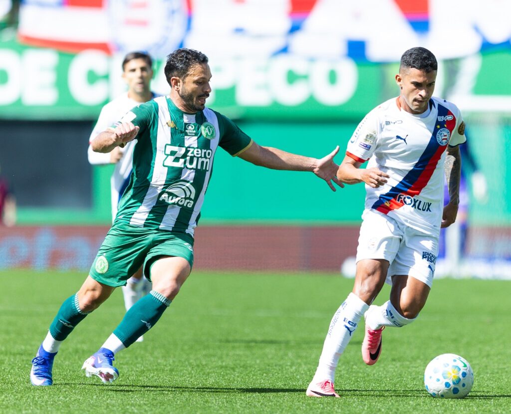 Chapecoense empata com Bahia pelo Brasileirão em jogo de seis gols na Arena Condá