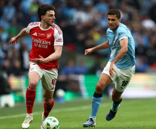 Saiba onde assistir a decisão da Supercopa da Inglaterra entre Arsenal e Manchester City neste domingo
