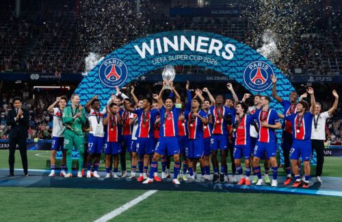 PSG vence Aston Villa e conquista Supercopa da UEFA