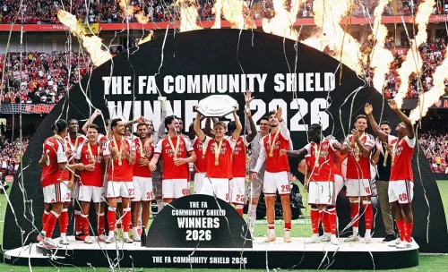 Arsenal avassalador conquista Supercopa da Inglaterra diante do Manchester City