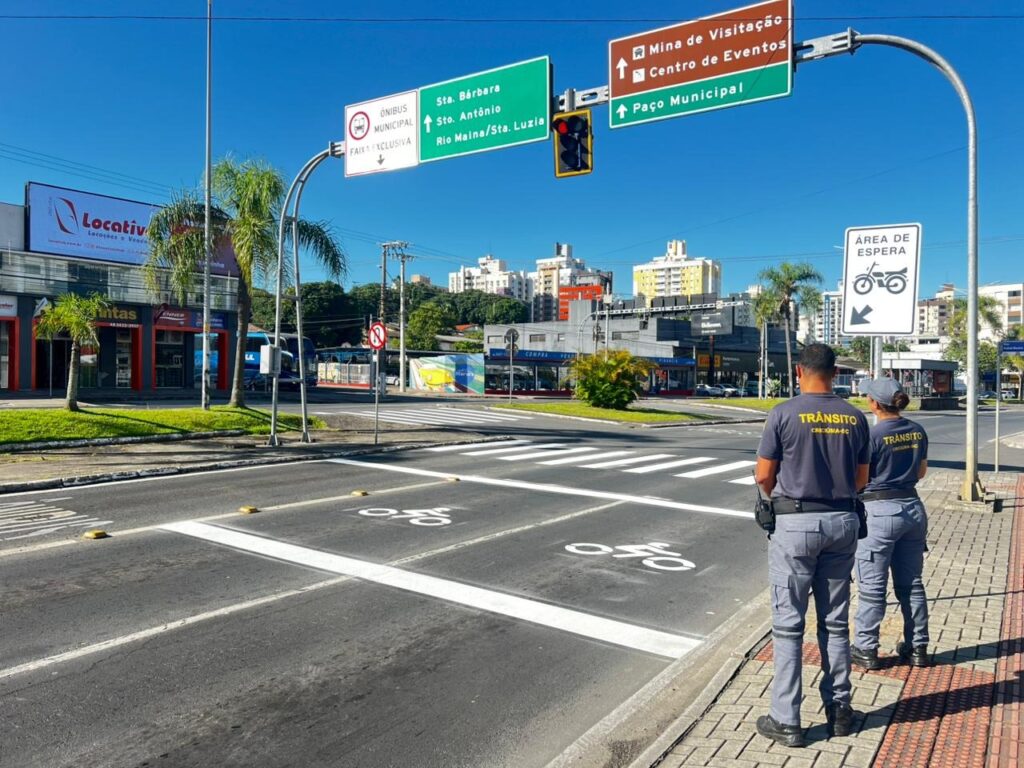 Avenida Centenário pode ganhar ciclofaixa e pista de caminhada em Criciúma