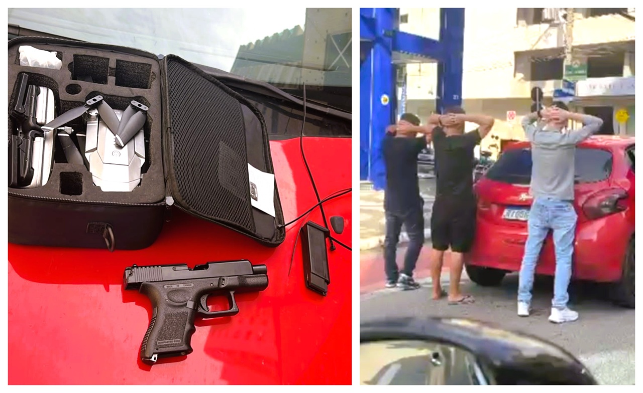 Trio é preso por suspeita de plano para sequestrar influenciador em BC