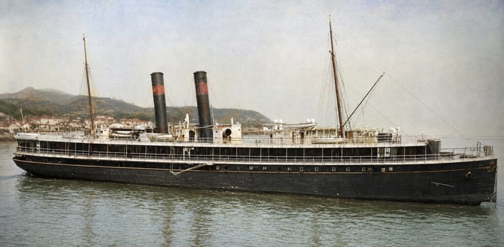 Estudos avançam em Itajaí para retirar navio naufragado há mais de 130 anos no Rio Itajaí-Açu