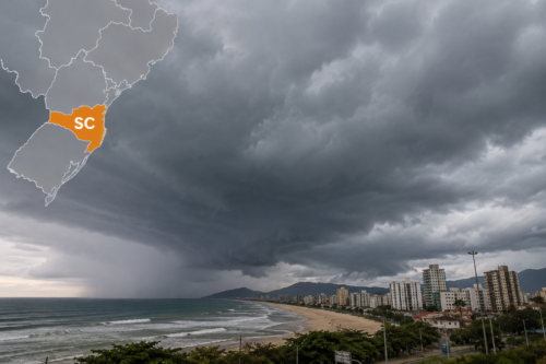 Ciclone bomba pode atingir o Sul do Brasil; veja quando Santa Catarina deve ser afetada