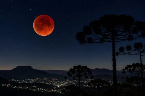 Eclipse lunar poderá ser visto de Florianópolis nesta madrugada