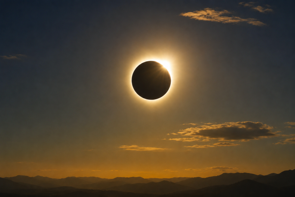 Eclipse solar acontece nesta quarta; veja se será possível ver do Brasil