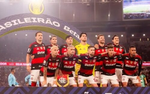 Flamengo lidera ranking de tempo de bola rolando no Brasileirão 2026