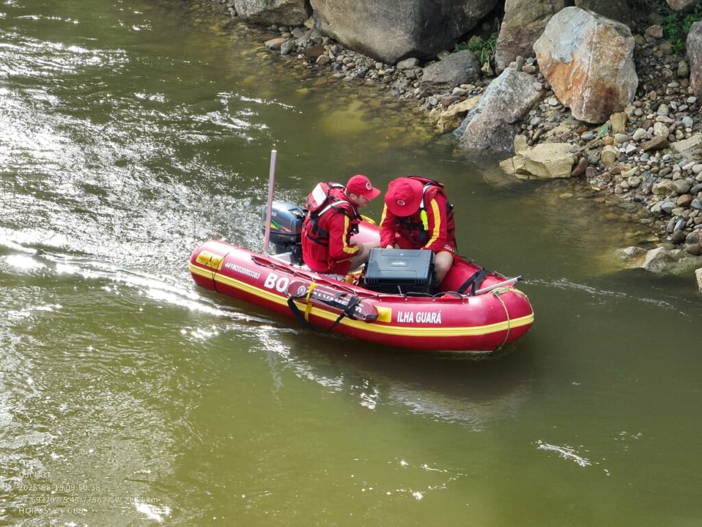 Homem desaparece em Santo Amaro da Imperatriz e buscas mobilizam bombeiros