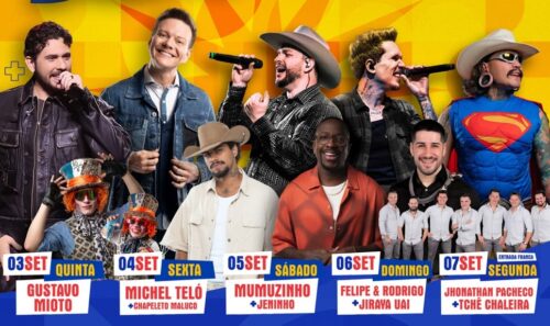 Barra Velha anuncia programação de shows da  27ª Festa Nacional do Pirão