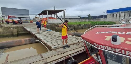 Corpo encontrado em rio pode ser de jovem vítima de queda de embarcação em Itajaí