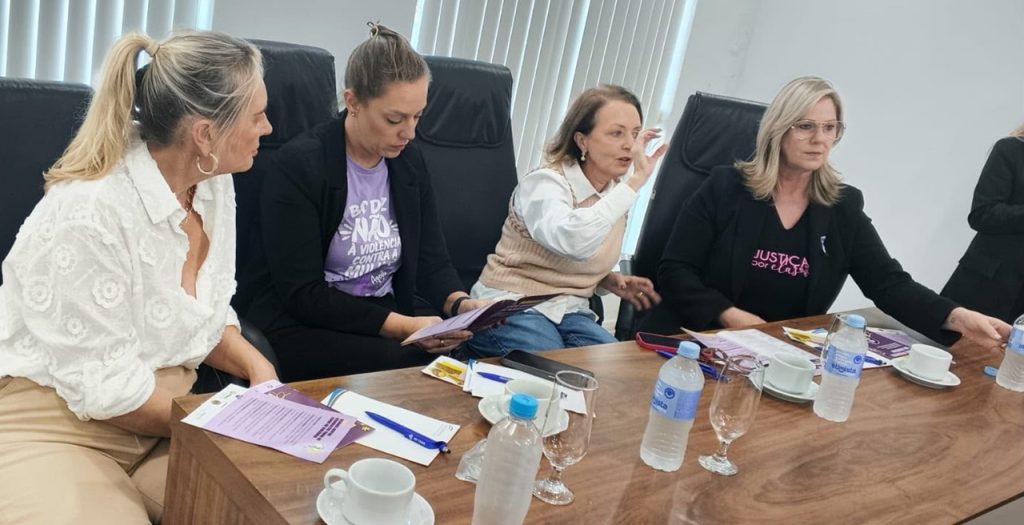 Sindilojas e Câmara de Vereadores de Balneário Camboriú lançam campanha contra violência à mulher. - Foto: Divulgação