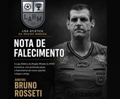 Árbitro de futebol morre em grave acidente de trânsito em Criciúma