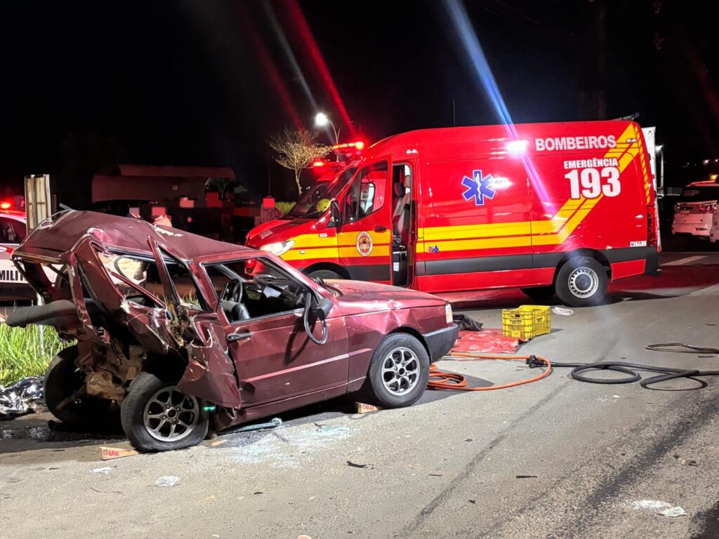 Acidente deixa adolescente morta e três feridos em Criciúma - Foto: Divulgação/CBMSC