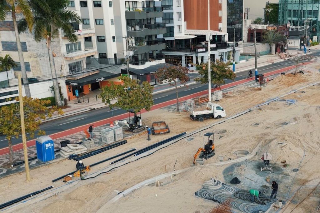 Balneário Camboriú muda data de obra na Avenida Atlântica - Foto: Divulgação/PMBC