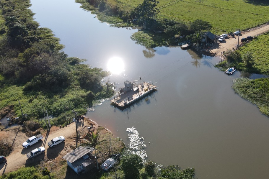 Balsa do Sambaqui pode voltar a funcionar nesta quarta em Imbituba - Foto: Divulgação/Prefeitura de Imbituba