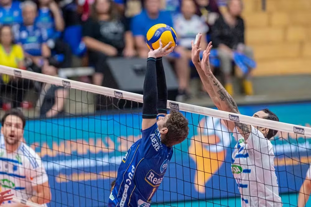 Cruzeiro e Campinas decidem Supercopa de vôlei na Grande Florianópolis - Foto: Divulgação/Pedro Teixeira/Vôlei Renata