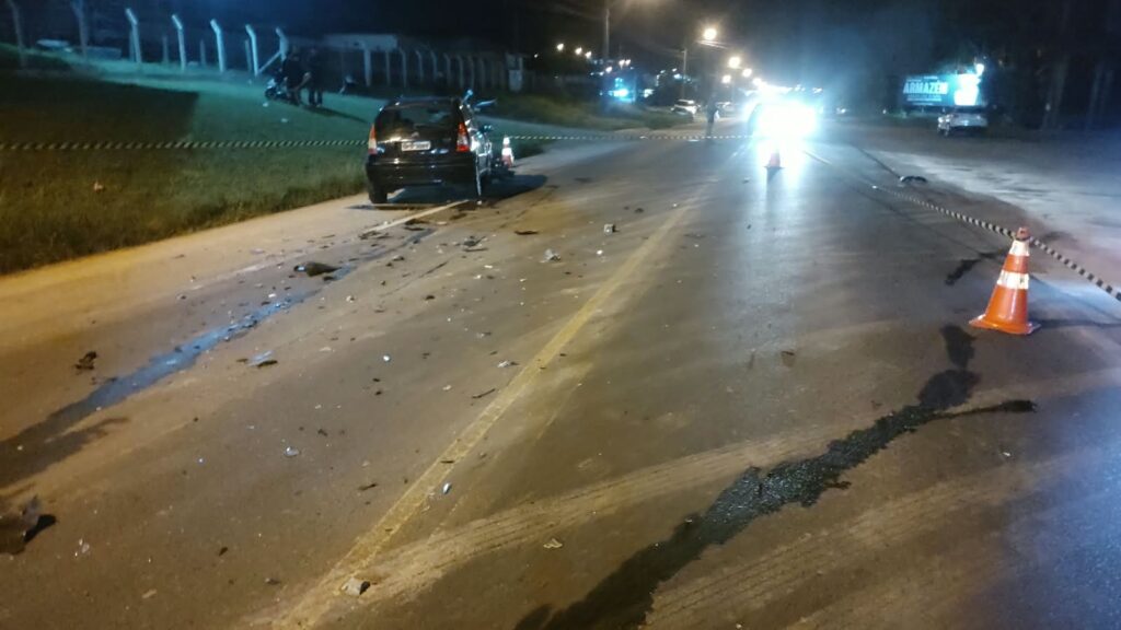 Grave acidente na SC-370 deixa motociclista morto em Gravatal - Foto: Divulgação/PMRv