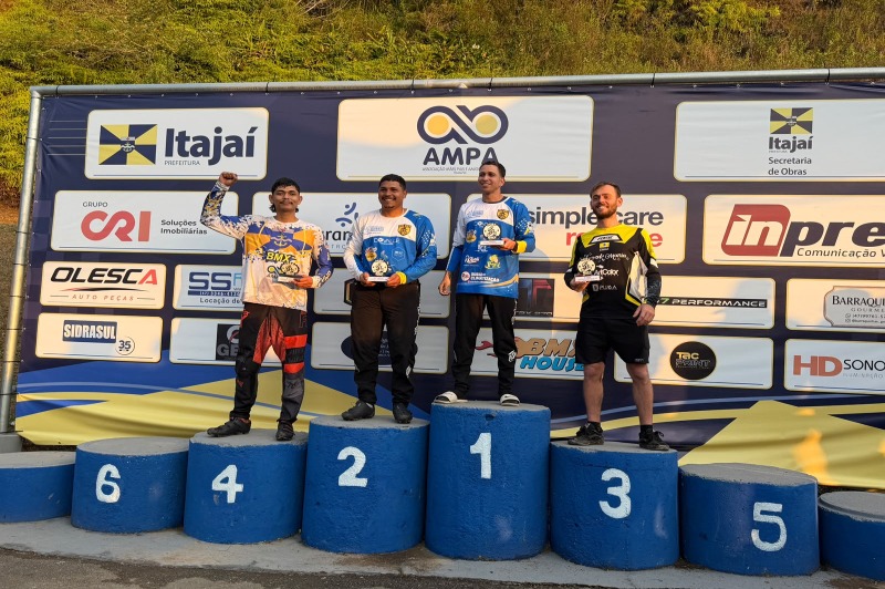 Itajaí recebe etapa do Catarinense de BMX com recorde de pilotos - Foto: Divulgação/Prefeitura de Itajaí