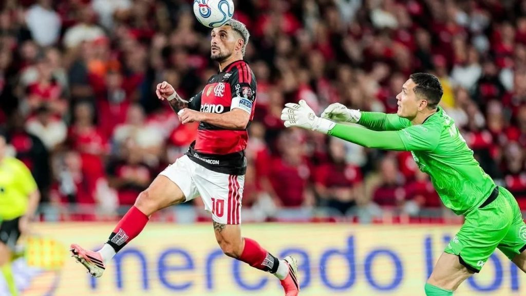 Libertadores jornal espanhol se impressiona com domínio brasileiro - Foto: GILVAN DE SOUZA/FLAMENGO