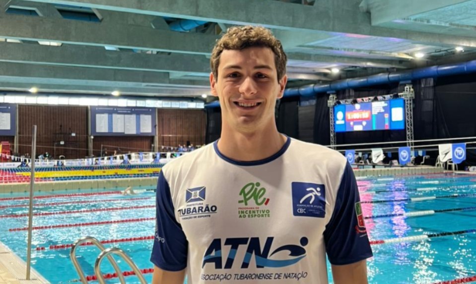 Nadador de Tubarão busca vaga no Mundial durante Troféu José Finkel - Foto: Divulgação/ATN