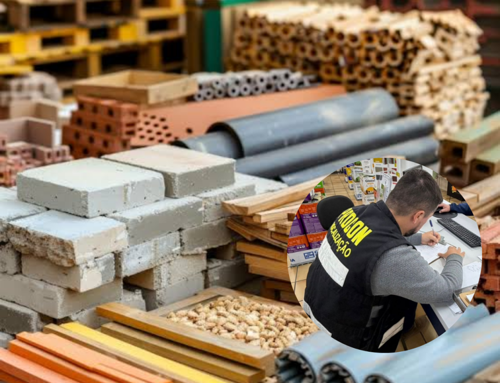 Preços de materiais de construção têm diferença de até 356% em Florianópolis - Fotos: Magnific/Banco Gratuito e Divulgação/PMF