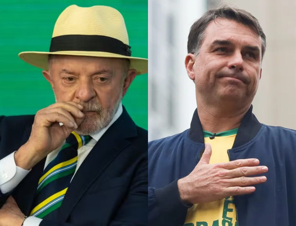 Quaest mostra empate entre Lula e Flávio Bolsonaro no 2º turno - Fotos: Brenno Carvalho/Agência O Globo e GABRIEL SILVA/RASPRESS/ESTADÃO CONTEÚDO