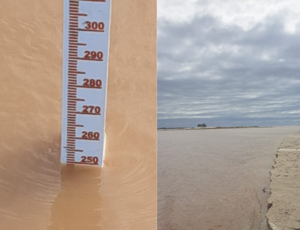 Rio Araranguá sobe e entra em monitoramento; veja situação - Foto: Divulgação/Defesa Civil