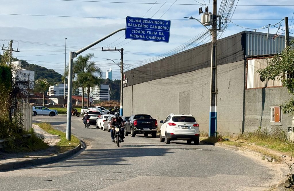 Rua entre Camboriú e Balneário Camboriú terá sentido único - Foto: Divulgação/PMBC