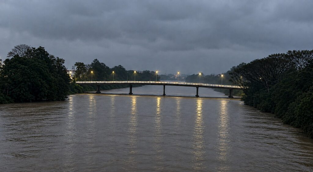 Tubarão terá chuva e risco de temporais até quarta-feira - Foto: Divulgação/PMT