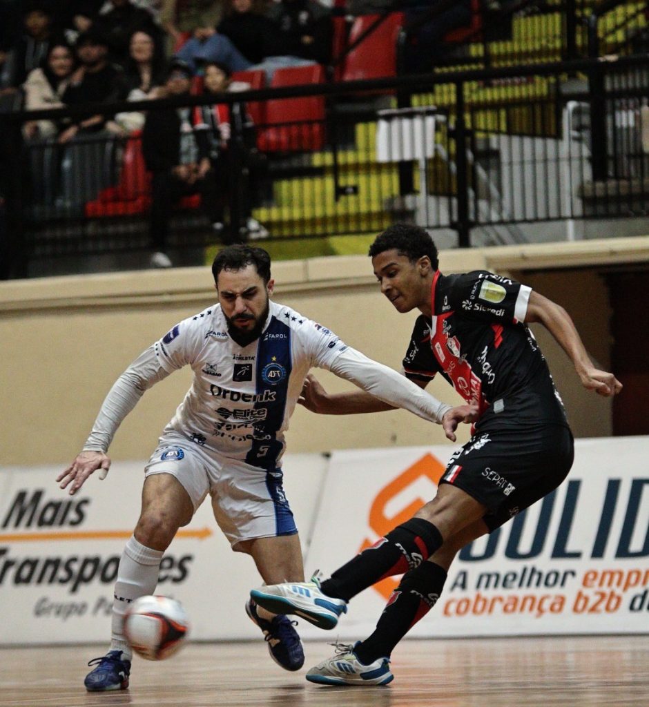 JEC e Tubarão ficam no empate pelo Catarinense de Futsal. - Foto: Divulgação/@oduduvieira/JEC