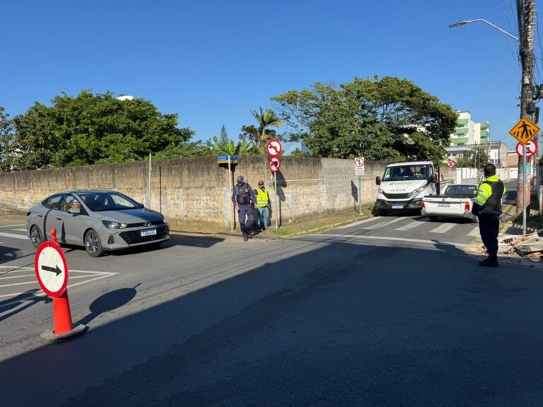 Mudança em cruzamento no Centro de Navegantes busca mais segurança para condutores e moradores