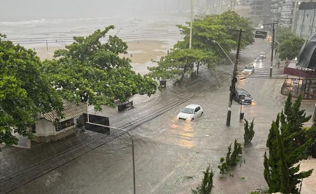 Alerta vermelho? Veja o que a Defesa Civil prevê para Balneário Camboriú - Foto: Divulgação/Redes Sociais
