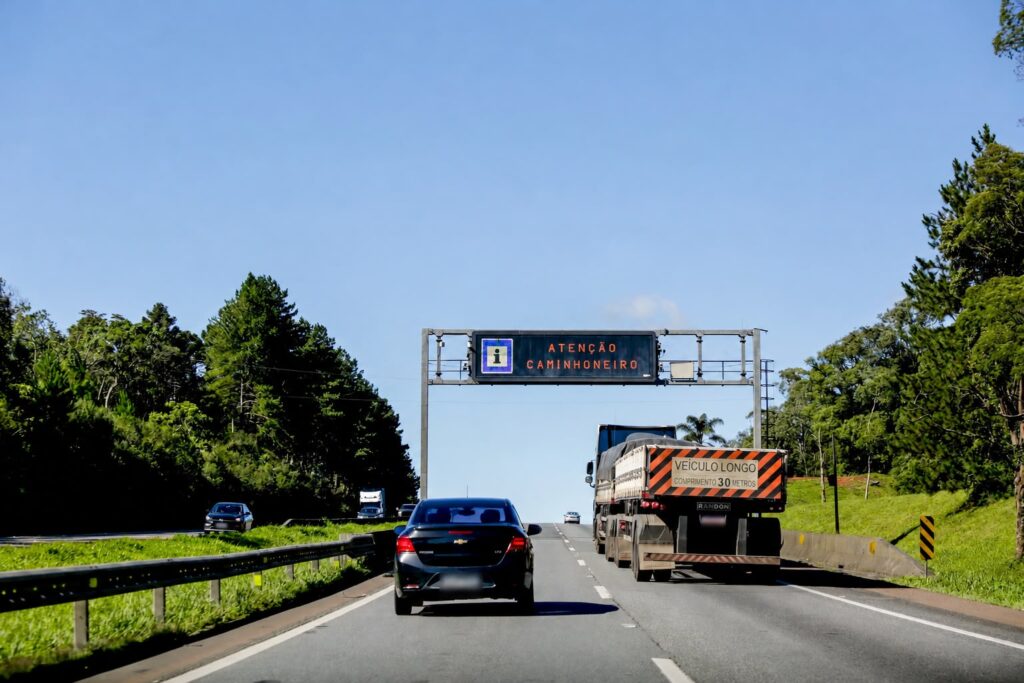 BR-101 terá bloqueios noturnos em Joinville, Palhoça e Itajaí - Foto: Divulgação/Arteris Litoral Sul
