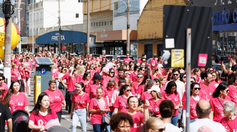 Caminhada Outubro Rosa movimenta Tubarão neste sábado; veja o horário - Foto: Vinícius Duarte/Gecom/PMT